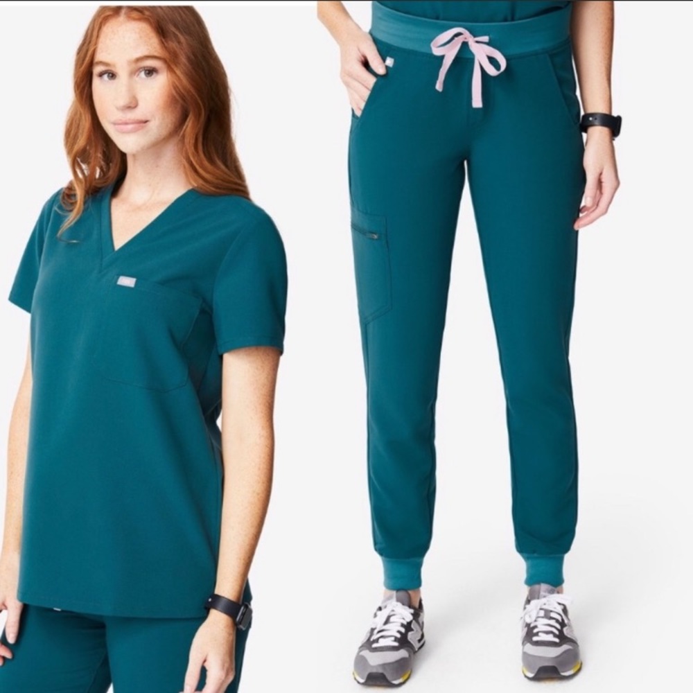 FIGS CARIBBEAN BLUE (NWT)